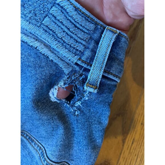 REVICE Blue High Rise Straight Leg Denim Jeans Pants Women's Size 27 - Picture 8 of 8